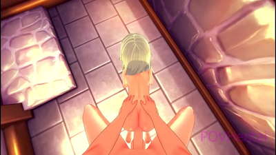 (Trap) Elvish maid kukunceda uhlambe ubuso bakho.